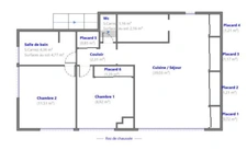 Appartement à vendre 3 pièces CHOISY LE ROI (94)
