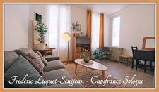 Maison de ville à vendre 4 pièces dont studio indépendant, jardin & dépendances - DPE B - LA FERTE SAINT AUBIN (45)