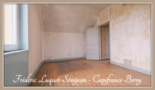 Maison avec jardin à vendre 4 pièces + grenier aménageable à SAINT FLORENT SUR CHER (18)