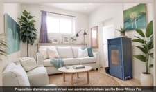 Maison avec jardin à vendre 4 pièces + grenier aménageable à SAINT FLORENT SUR CHER (18)