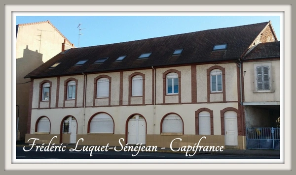 Immeuble de rapport à vendre – 19 logements meublés – Rentabilité immédiate – MONTLUCON (03)