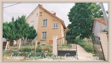 Maison avec jardin à vendre 4 pièces + grenier aménageable à SAINT FLORENT SUR CHER (18)