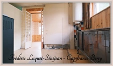 Maison avec jardin à vendre 4 pièces + grenier aménageable à SAINT FLORENT SUR CHER (18)