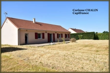 Maison à vendre 5 pièces 108.50 m2 Plain-pied GOUISE (03)
