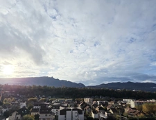 Appartement à vendre 3 pièces AIX LES BAINS (73) - vue dégagée et balcon