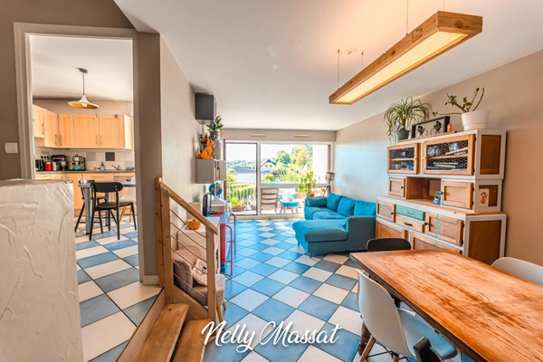Appartement à vendre 4 pièces CHAMBERY (73) - avec garage et terrasse