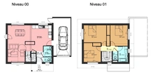 Maison mitoyenne à vendre 4 pièces PORTE DE SAVOIE (73) - 101, 53 M2 