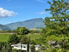 Terrain à vendre  CHAMBERY (73) - Avec permis accordé - 2269 M2- vue dégagée- Projet Villa de prestige avec piscine