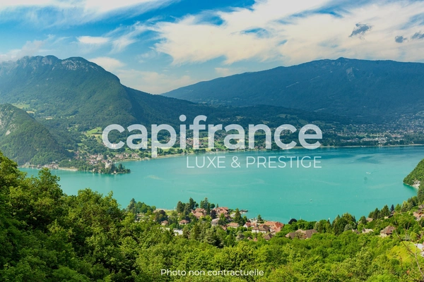 Dpt Savoie (73), à vendre Villa et chambre d'hôtes VUE LAC  - Terrain de 1428 m² 