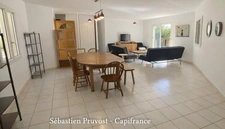 Maison Plain-pied 113.5m2+21.5m2 avec un gîte à vendre 4 pièces BRANTOME (24) - Garage, piscine chauffée 11x5 avec sa plage et carport - 