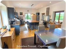 Maison à vendre 4 pièces PROCHE SAINT PARDOUX LA RIVIERE (24), 100m2 hab., terrain 2600m2 env dont 1320 avec Cu, 2 chambres 