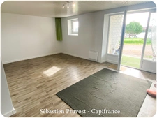 SAINT PARDOUX LA RIVIERE (24) Maison rénovée à vendre 6 pièces, 4 chambres, double distribution, garage, terrain 1241m2 
