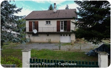 Maison à vendre 4 pièces SAINT PARDOUX LA RIVIERE (24), maison P3, terrain 2158m2, accès petit cours d'eau, 2 chambres