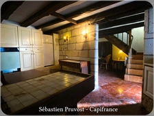 Maison à vendre 6 pièces SAINT JEAN DE COLE (24), trois chambres, 140m2 habitables, au coeur du village touristique