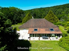 Maison plain-pied rénové à vendre 4 pièces SAINT PARDOUX LA RIVIERE (24), 4P, trois chambres , garage, pas de nuisances