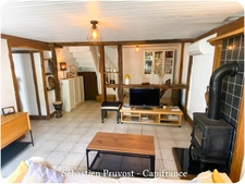 Maison à vendre 4 pièces SAINT PARDOUX LA RIVIERE (24), trois chambres, salle d'eau et salle de bain, garage, maison rénovée centre village