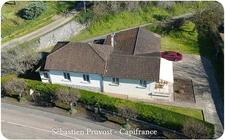 Maison à vendre 5 pièces SAINT PARDOUX LA RIVIERE (24), plain-pied 107m2, 3 chambres, deux garages, grand salon