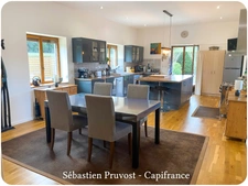 Maison à vendre 4 pièces PROCHE SAINT PARDOUX LA RIVIERE (24), 100m2 hab., terrain 2600m2 env dont 1320 avec Cu, 2 chambres 
