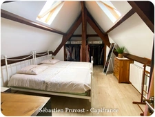 Maison à vendre 4 pièces PROCHE SAINT PARDOUX LA RIVIERE (24), 100m2 hab., terrain 2600m2 env dont 1320 avec Cu, 2 chambres 