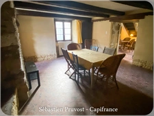 Maison à vendre 6 pièces SAINT JEAN DE COLE (24), trois chambres, 140m2 habitables, au coeur du village touristique