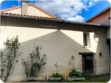 Maison à vendre 4 pièces SAINT PARDOUX LA RIVIERE (24), trois chambres, salle d'eau et salle de bain, garage, maison rénovée centre village