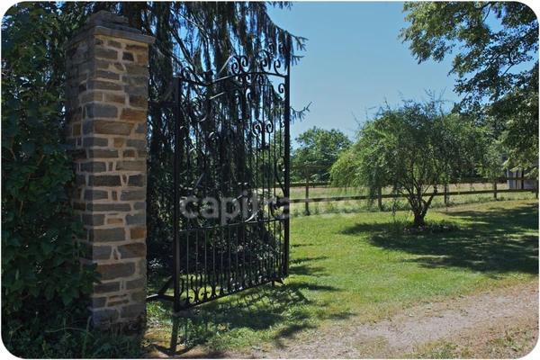 Dpt Dordogne (24), à vendre proche THIVIERS propriété équestre 37 hectares, Demeure, Dépendances, Etang, Prés clos.   