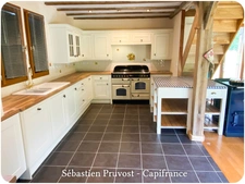 Maison à vendre 4 pièces JUMILHAC LE GRAND (24) Plain-pied 111m2, terrain 3479m2, garage 40m2, deux chambres et mezzanine