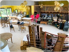Dpt Dordogne (24), à vendre proche Thiviers Ensemble immobilier P22 de 642 m²- 12 chambres - Terrain de 2 717,00 m² - Salle de 160m2