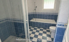 Maison Plain-pied 113.5m2+21.5m2 avec un gîte à vendre 4 pièces BRANTOME (24) - Garage, piscine chauffée 11x5 avec sa plage et carport - 