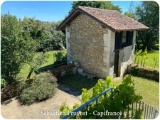 Champagnac de Belair (24), Dordogne, Maison en pierre à vendre, 211 m², 6 Pièces, Terrain 4 332 m², 5 chambres, Gîte, Atelier 