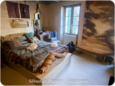 Maison à vendre 8 pièces BRANTOME (24) Immeuble de 400m2, rdc commercial, 4 chambres, studio, accès rivière, terrasse