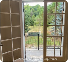 Maison à vendre 4 pièces SAINT PARDOUX LA RIVIERE (24), maison P3, terrain 2158m2, accès petit cours d'eau, 2 chambres