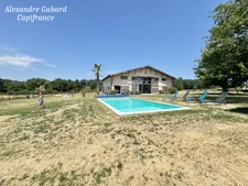 SUD REOLAIS - Maison en pierre rénovée - 7 chambres - Terrain 5 000 m² - Piscine - Dépendances