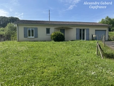 Maison de plain-pied - 3 chambres - Jardin - Garage
