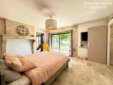 SUD REOLAIS - Maison en pierre rénovée - 7 chambres - Terrain 5 000 m² - Piscine - Dépendances