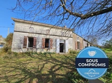 Maison à vendre SAINT DIZANT DU GUA (17) 3 pièces à rénover sur 5726m2