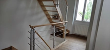 Dpt Yonne (89), à vendre BLENEAU maison de bourg de caractère 5 pièces de 120m2 avec cour de 80m2