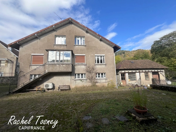 Dpt Haute-Saône (70), à vendre PLANCHER LES MINES, PAVILLON avec cour, jardin et dépendances !