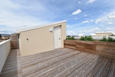 A vendre appartement T3 de 69,46 m² avec balcon et terrasse privative en toiture de 24 m²