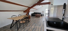 Appartement meublé T2 avec bureau – Parking privatif et cave**