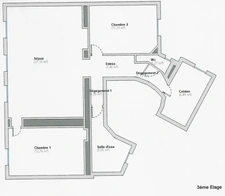 Appartement à vendre 4 pièces PARIS 10EME ARRONDISSEMENT (75) DPE en D
