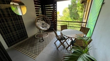 Splendide appartement T2  vue mer et massif du Rorota  à Rémire Montjoly vendu entièrement meublé et décoré