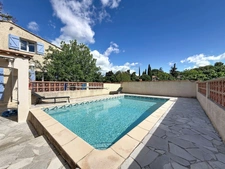 MURVIEL LES MONTPELLIER (34) - Maison familiale à vendre 7 pièces, 134 m2 - Grand terrain 1417 m2 arboré, clos avec piscine