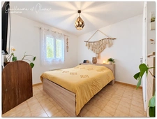 VENDEMIAN (34) - Maison à vendre 4 pièces de plain-pied - 80 m2 - Garage - Terrain clos de 660 m2
