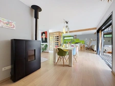 JUVIGNAC : FONTCAUDE – VILLA CONTEMPORAINE EN BOIS AVEC PISCINE ET VUE PANORAMIQUE SUR LE GOLF