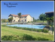 LAAS (32) Maison à vendre 8 pièces - 5 chambres - piscine terrain 6000 m² avec VUE SUR LES PYRENEES