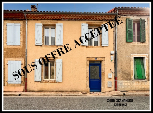 Maison de village à vendre 4 pièces L'ISLE DE NOE (32) 3 chambres - 87 m²