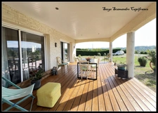 For sale in SARIAC MAGNOAC (65) Villa of 137 m² - 3 bedrooms - living room/kitchen - garage - cellar - land 4545 m²