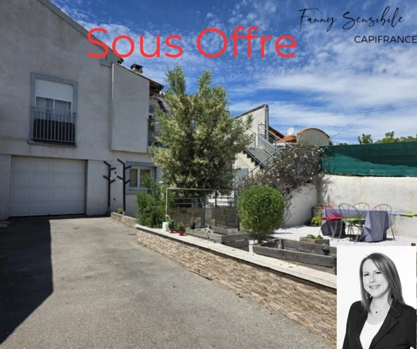 Duplex esprit maison 135 m2 avec jardin, terrasse et garage – Marseille 15e quartier Notre-dame-Limite