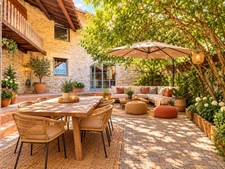 Maison de village à vendre de 167m2 avec grande terrasse sans vis à vis à SAINTE CROIX DE QUINTILLARGUES (34270)